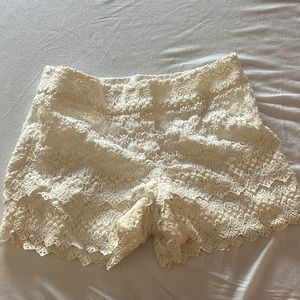 White shorts